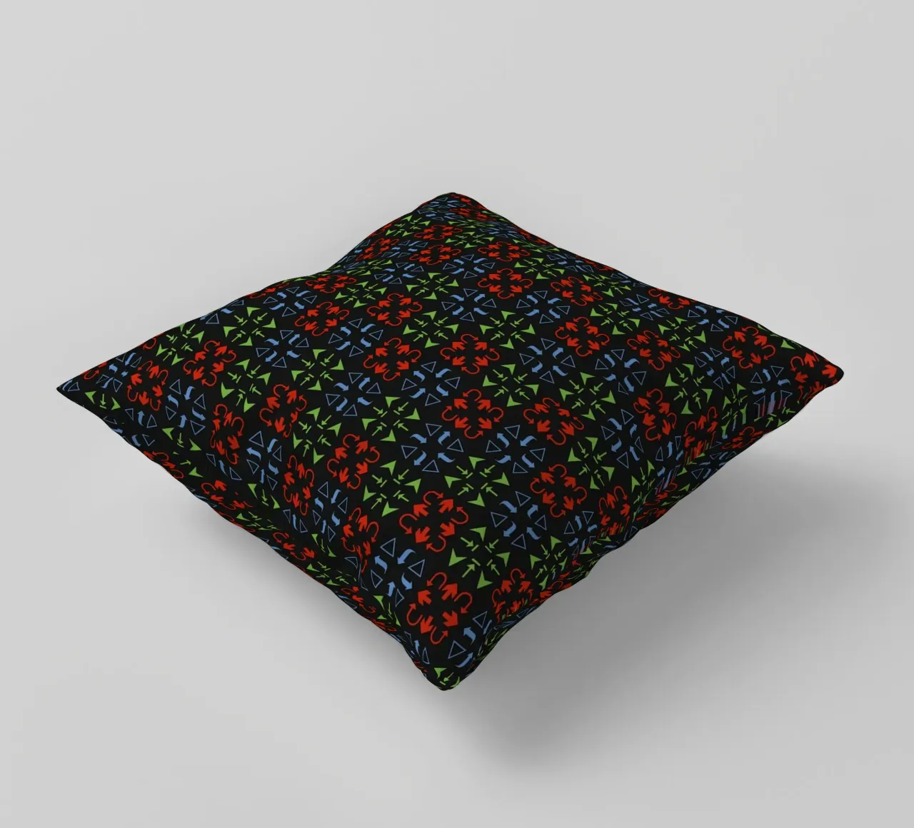 Arrows Pattern #3 decorative cushion by kathrinmay