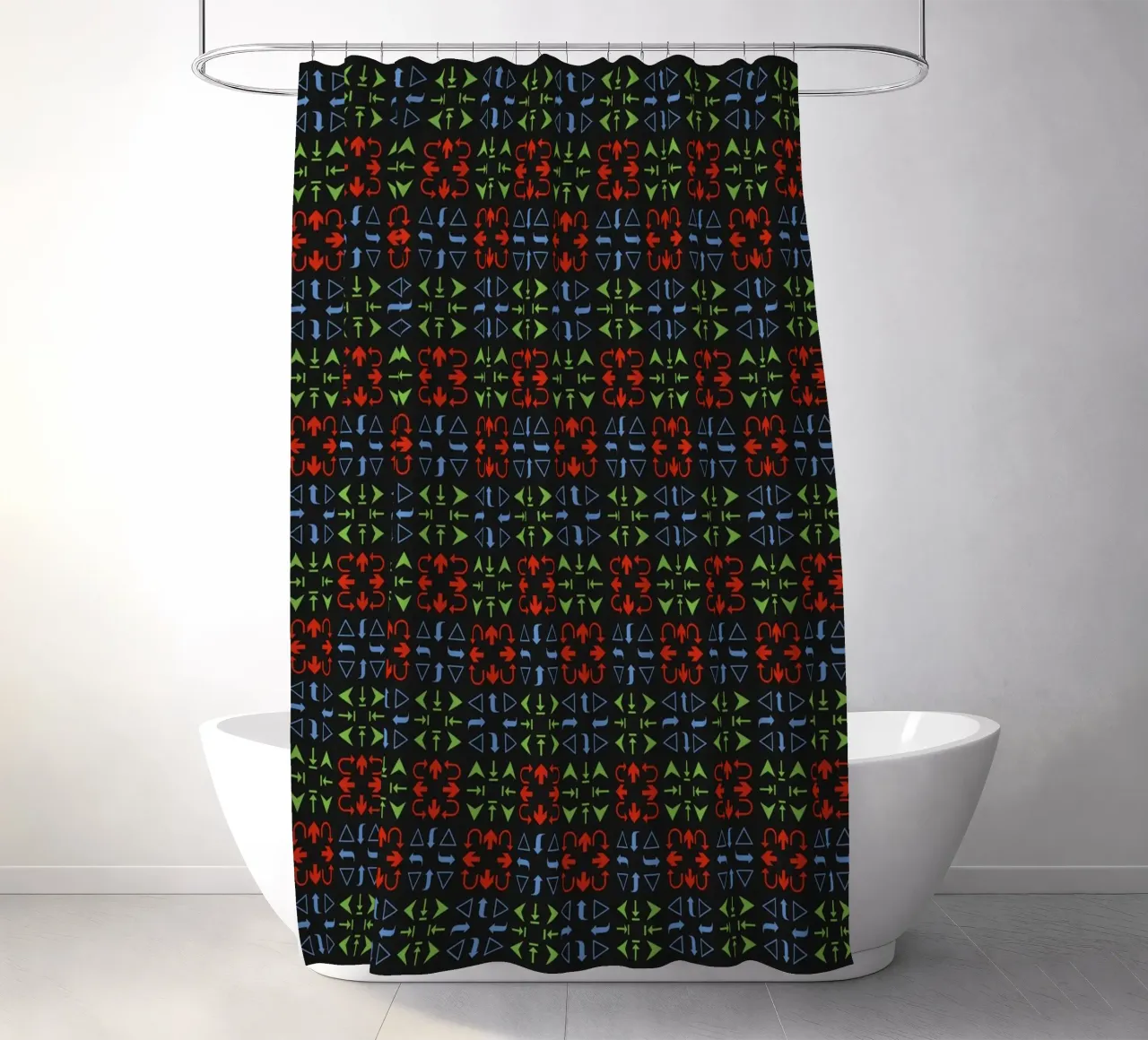 Arrows Pattern #3 tenda da doccia da kathrinmay