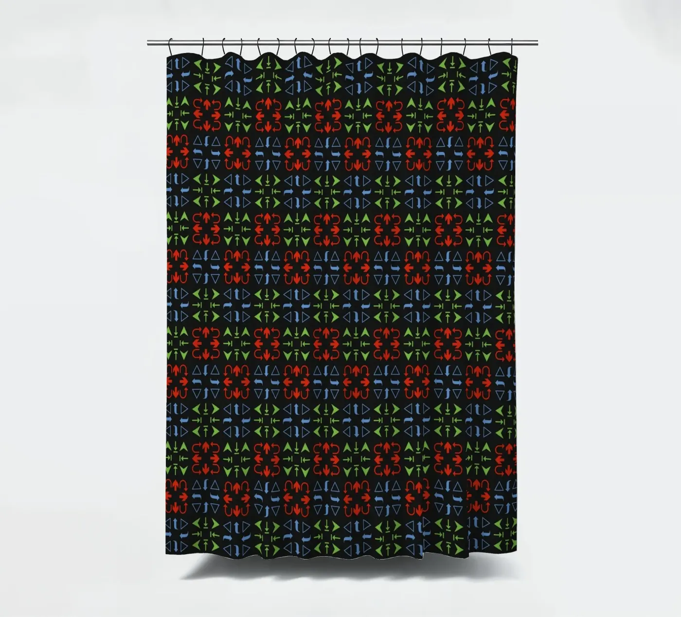Arrows Pattern #3 douchegordijn van kathrinmay