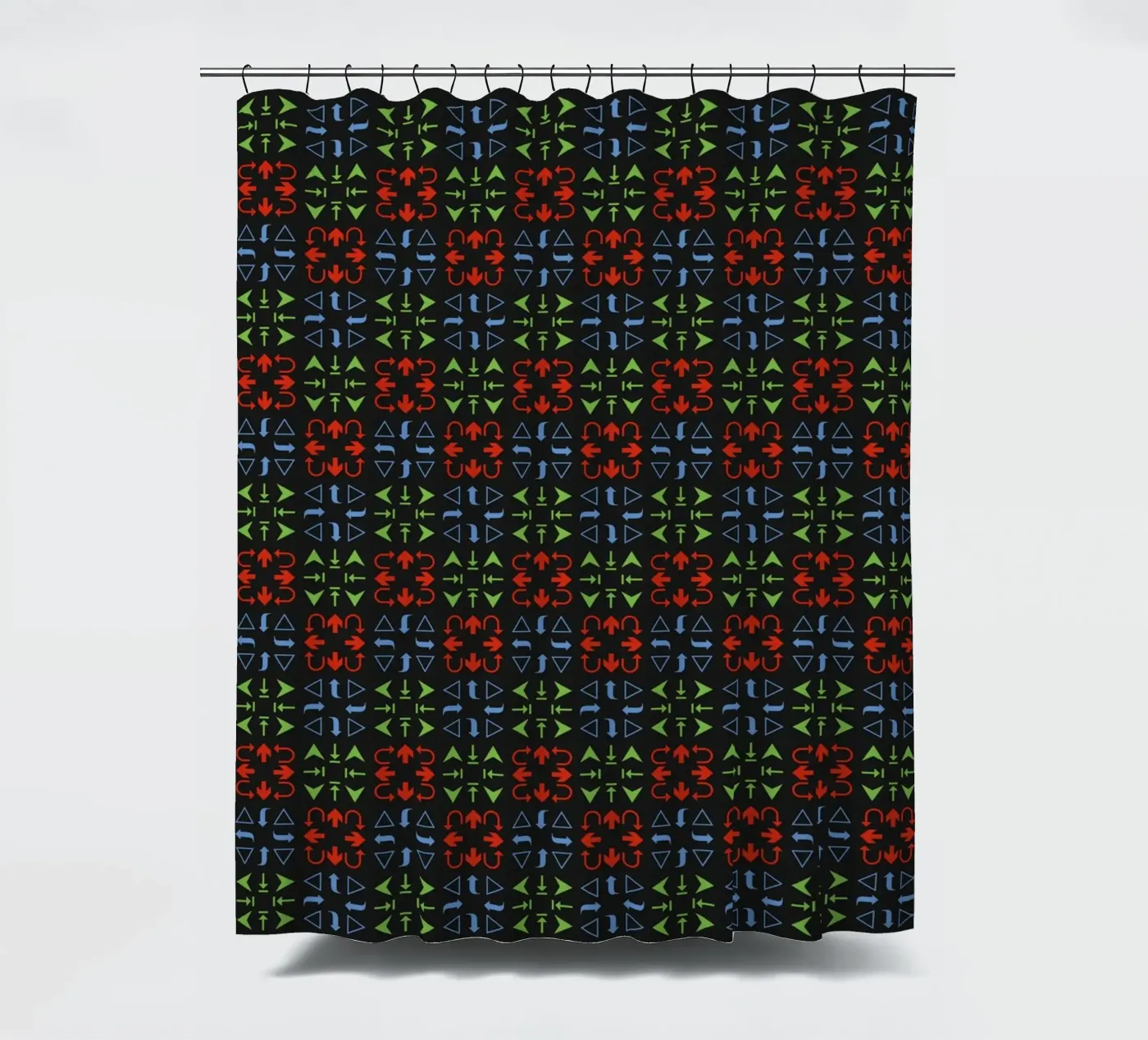Arrows Pattern #3 Duschvorhang von kathrinmay
