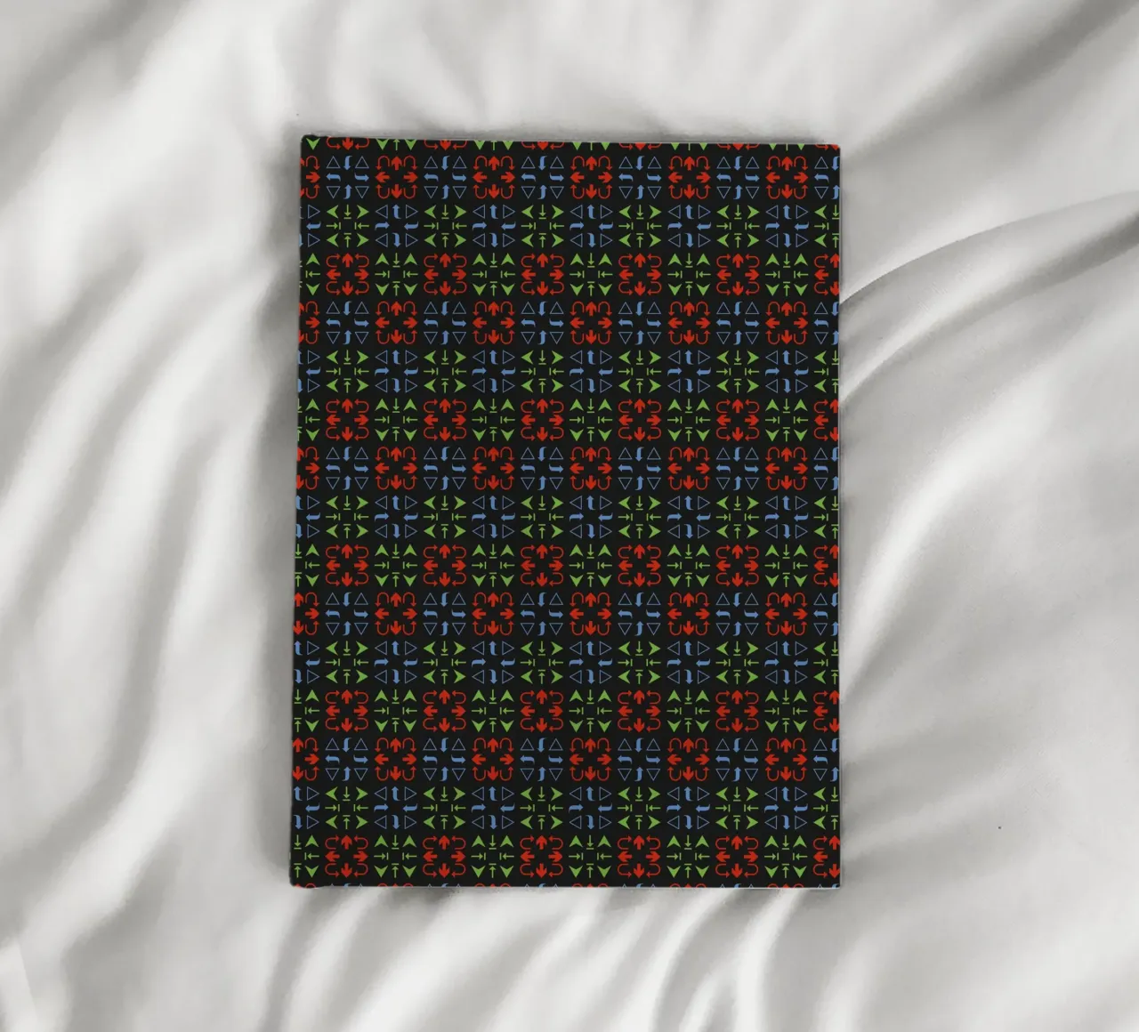 Arrows Pattern #3 notebook by kathrinmay