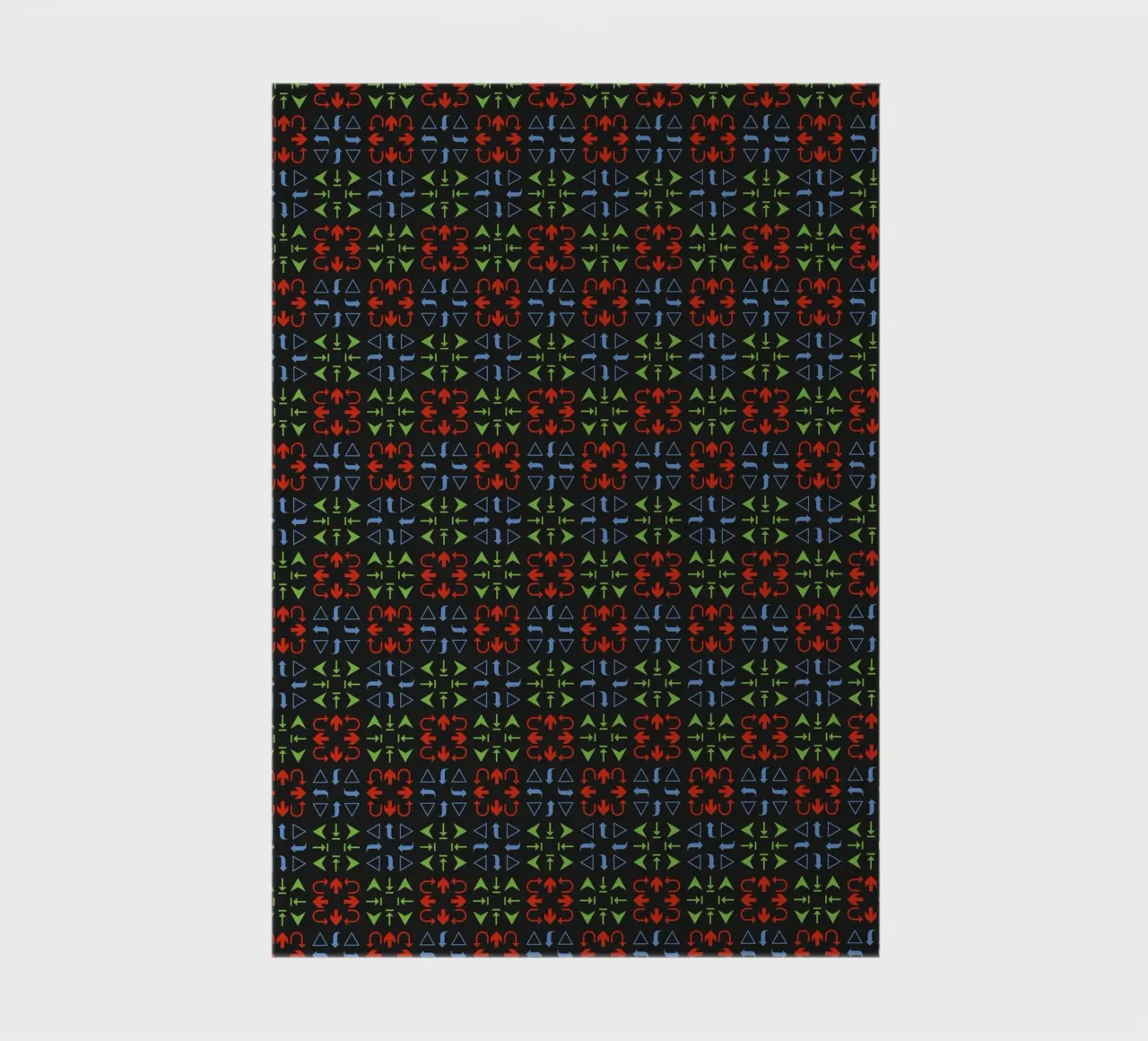 Arrows Pattern #3 notebook by kathrinmay