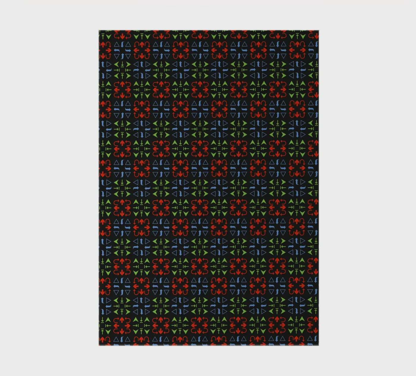 Arrows Pattern #3 notebook by kathrinmay