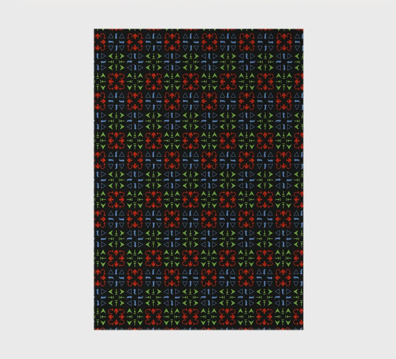 Arrows Pattern #3 notebook by kathrinmay