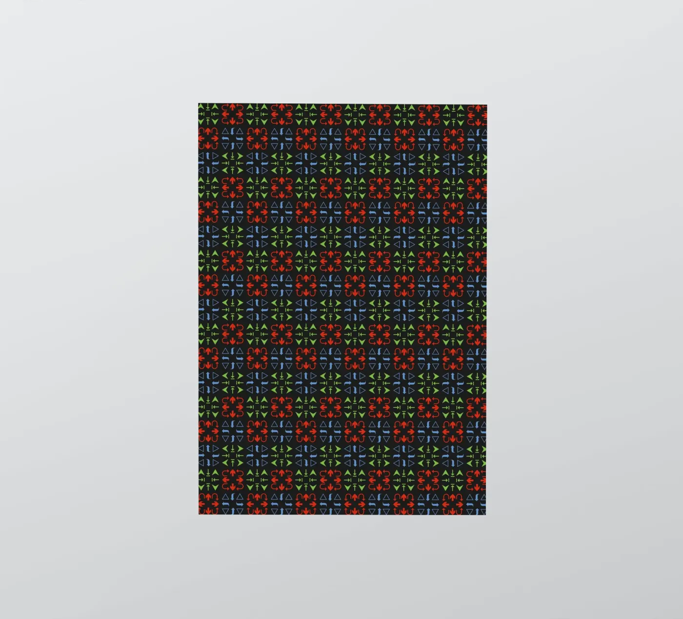 Arrows Pattern #3 Sticker von kathrinmay