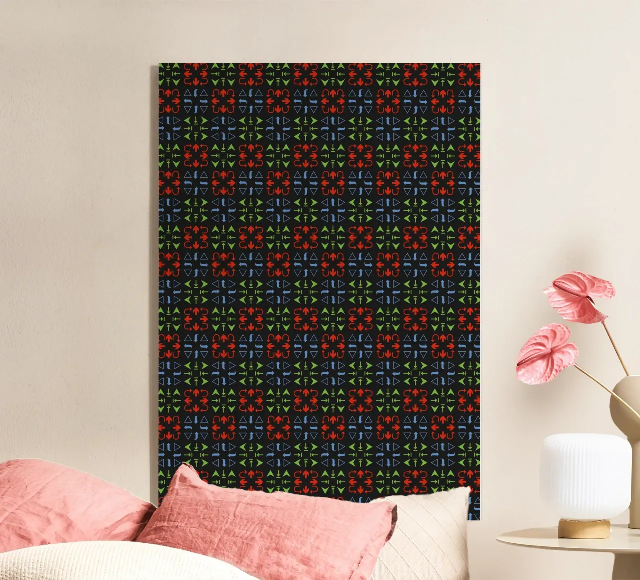 Arrows Pattern #3 acryl van kathrinmay