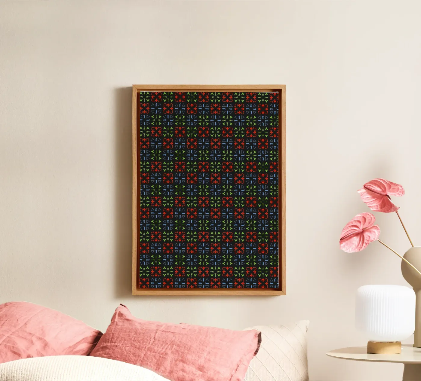 Arrows Pattern #3 canvas by kathrinmay
