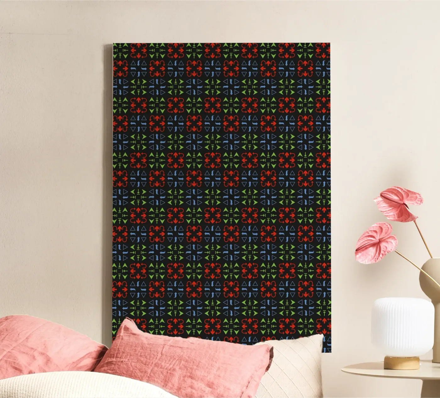 Arrows Pattern #3 canvas by kathrinmay