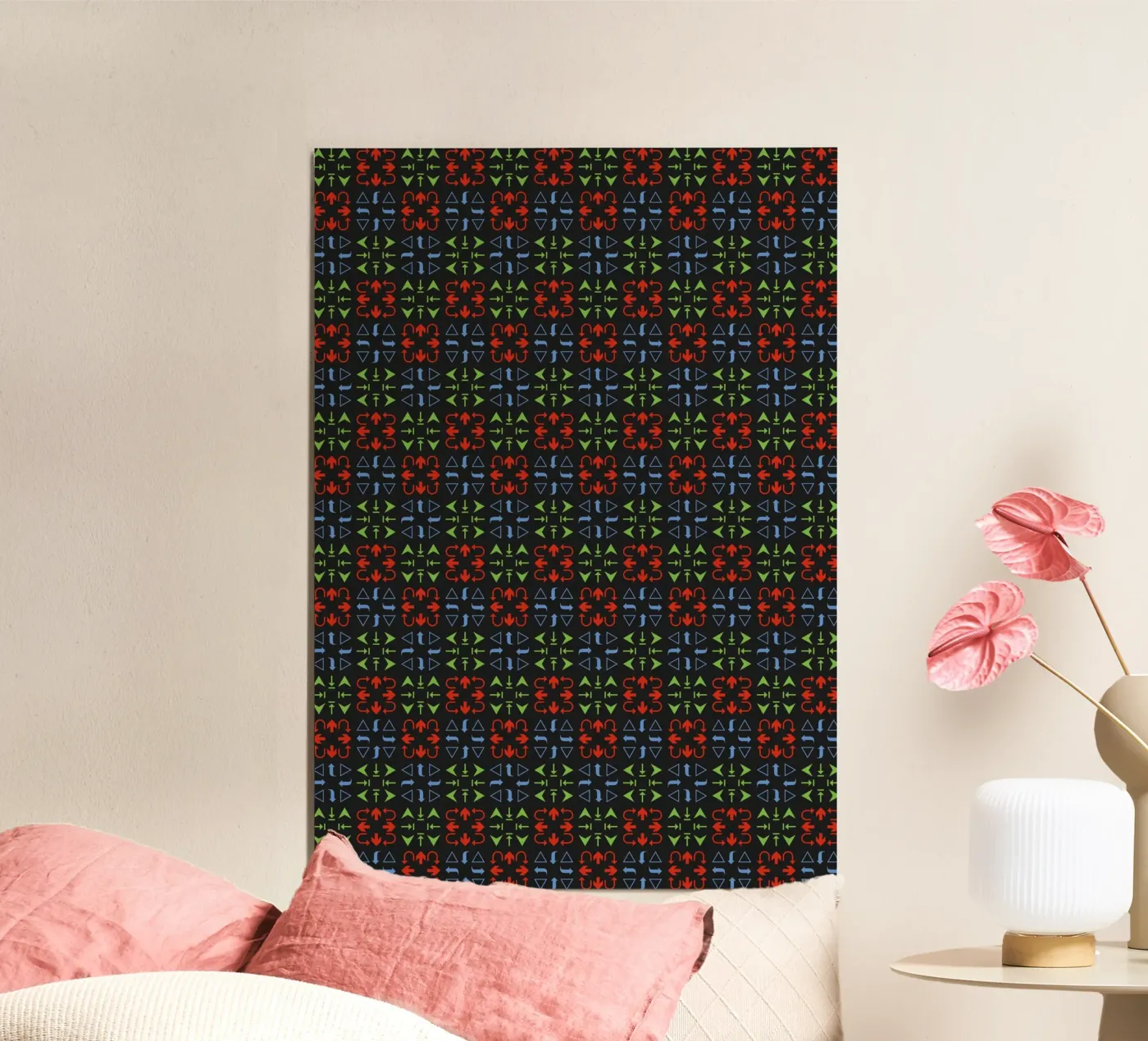 Arrows Pattern #3 poster van kathrinmay