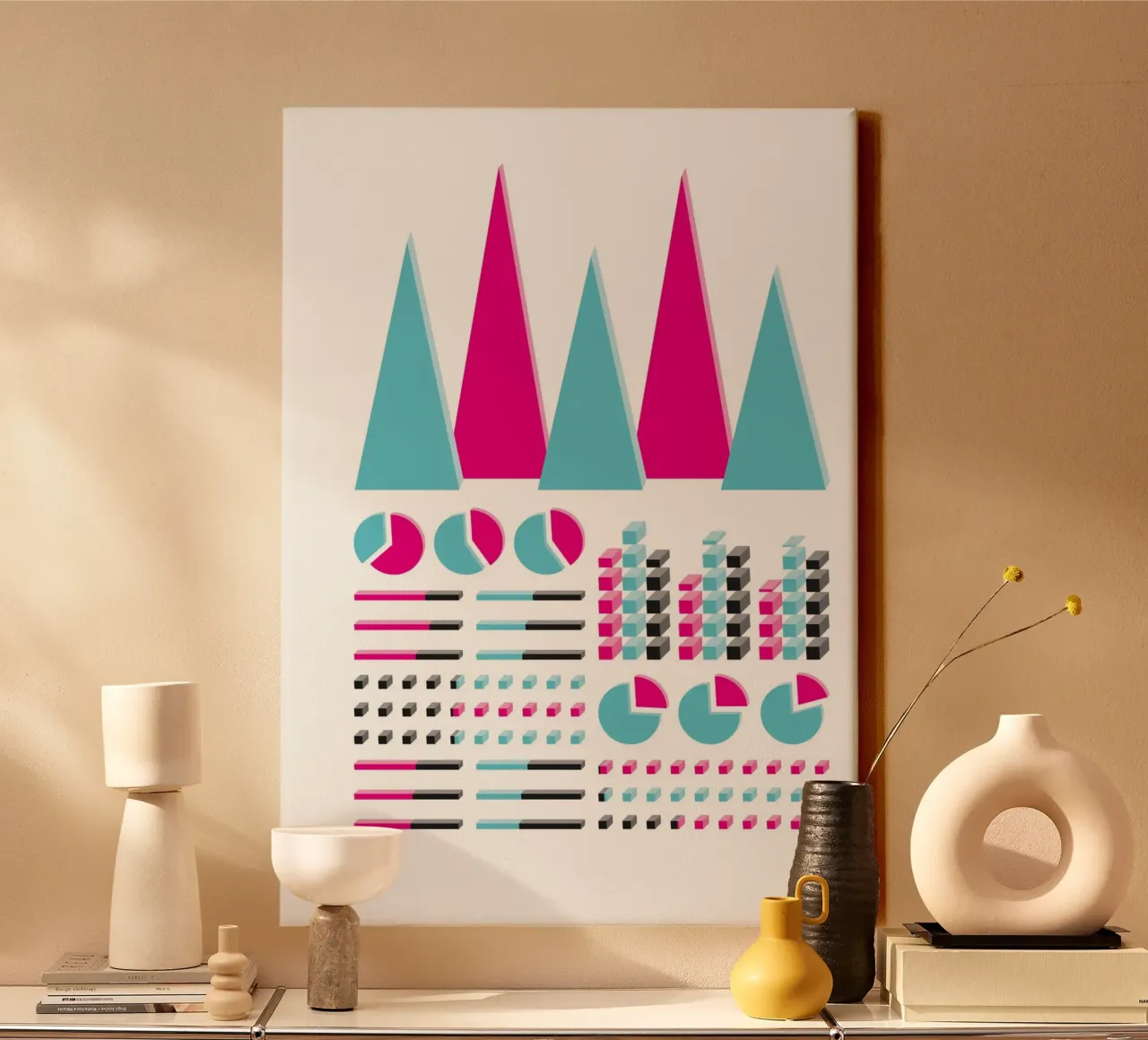 Infographic Selection canvas met Baklijst van kathrinmay
