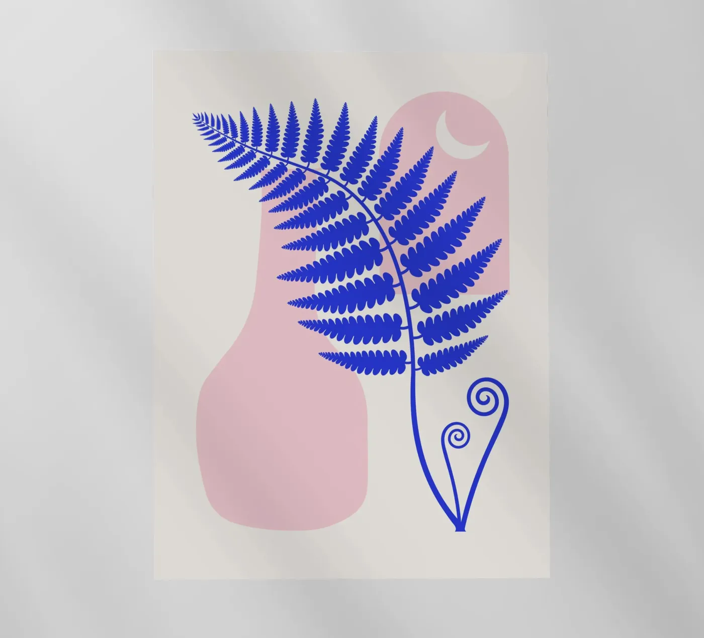 Interni rosa boho pellicola backlit da Little Dean