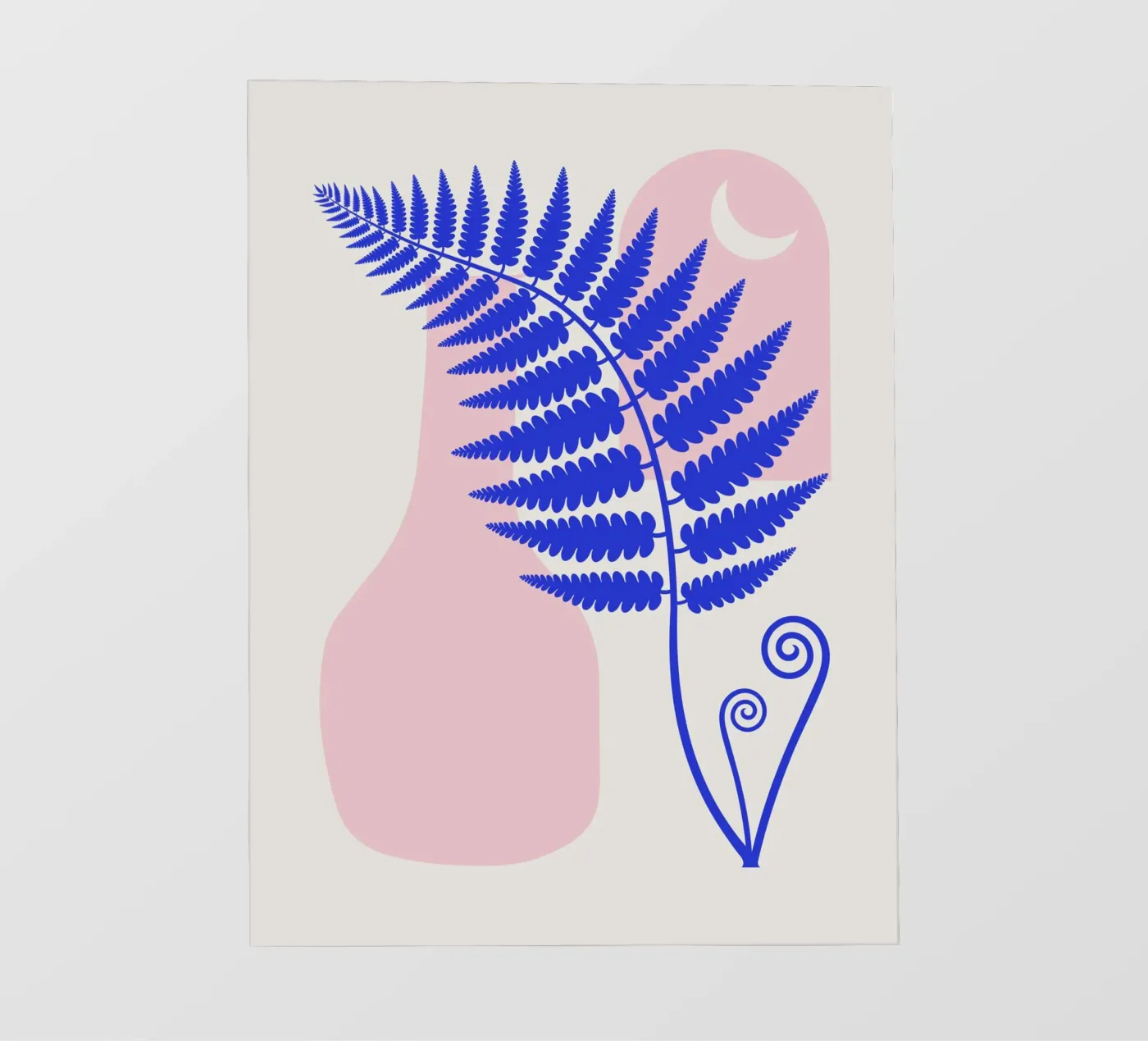 Interni rosa boho pellicola backlit da Little Dean