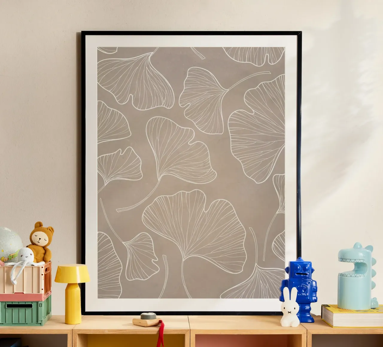 Piante in grigio poster da WijdevenPrints