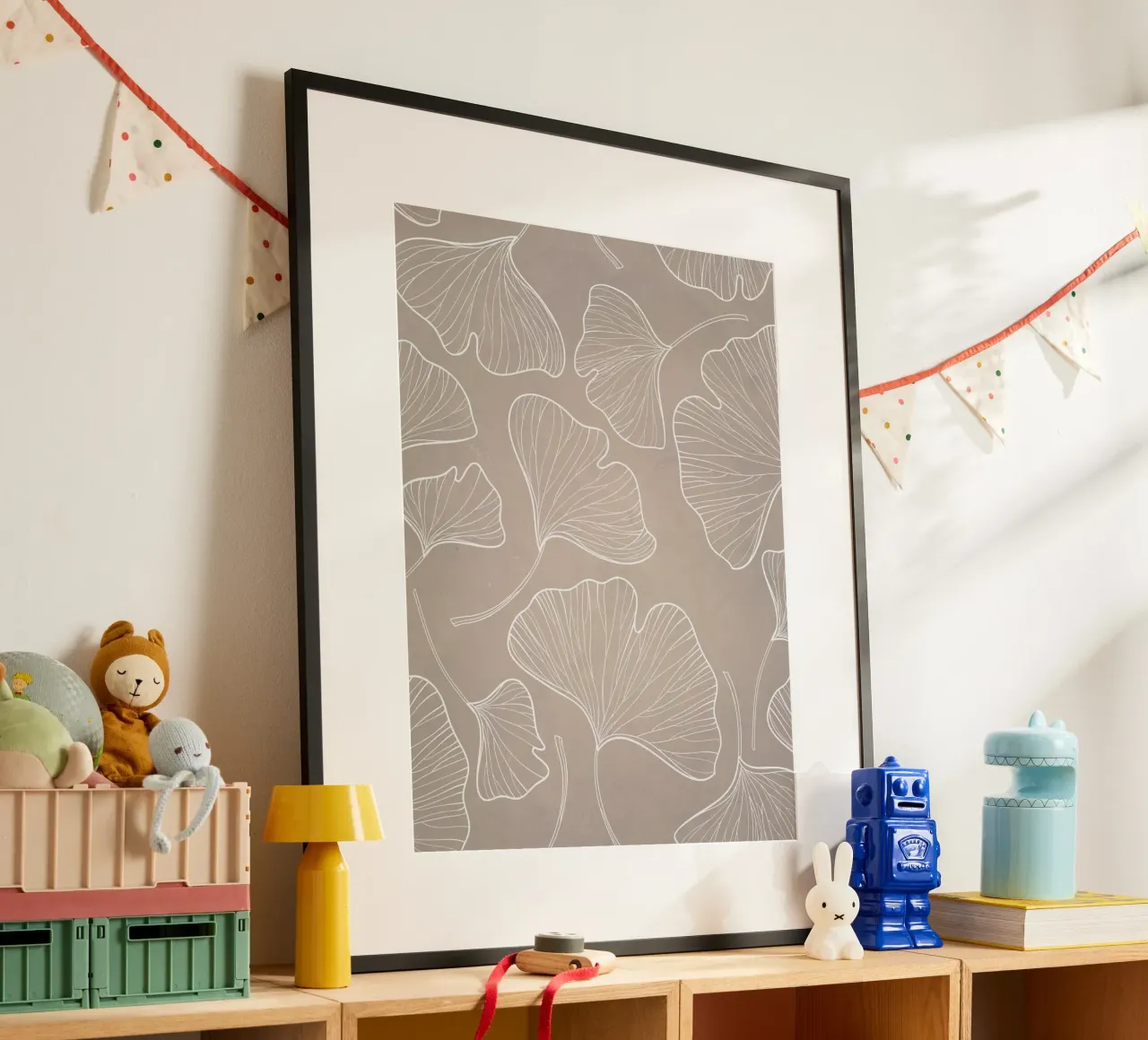 Piante in grigio poster da WijdevenPrints