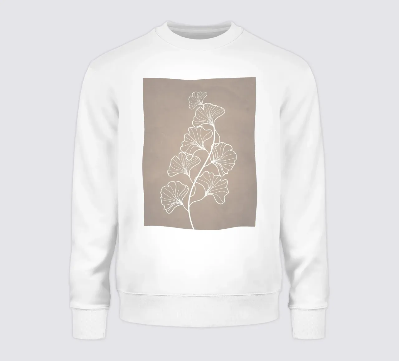 Piante in grigio felpa da WijdevenPrints