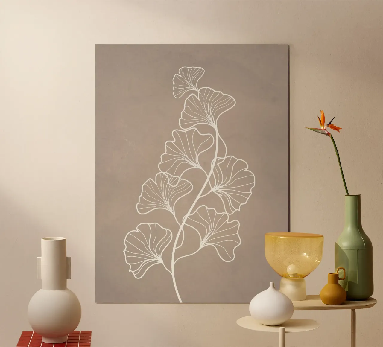 Piante in grigio poster da WijdevenPrints