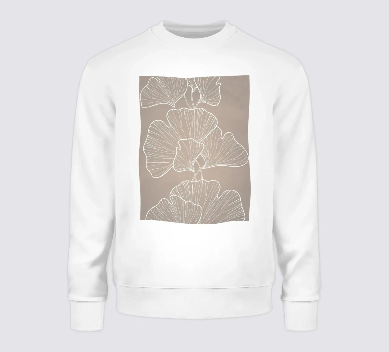 Piante in grigio felpa da WijdevenPrints