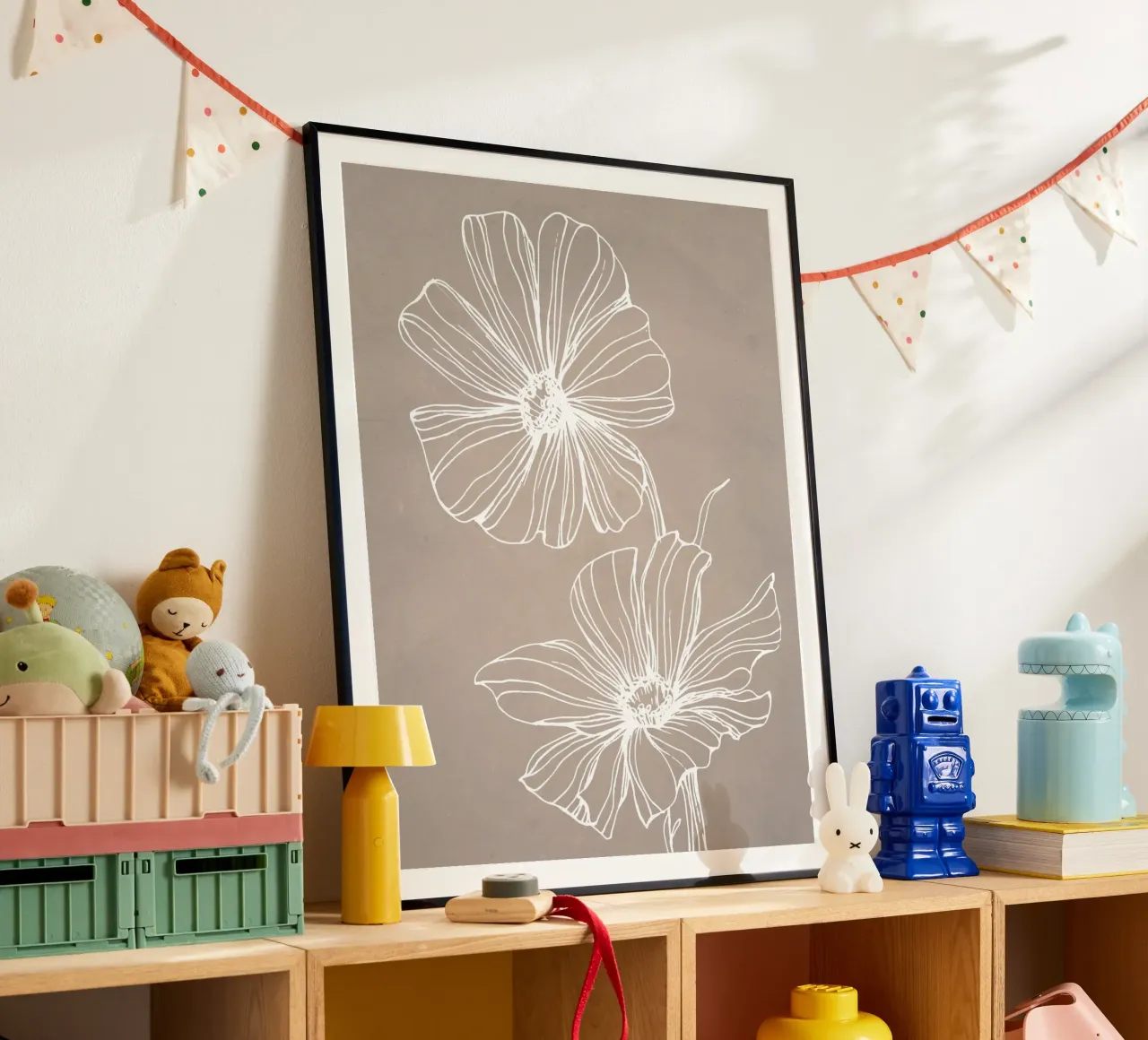 Piante in grigio poster da WijdevenPrints