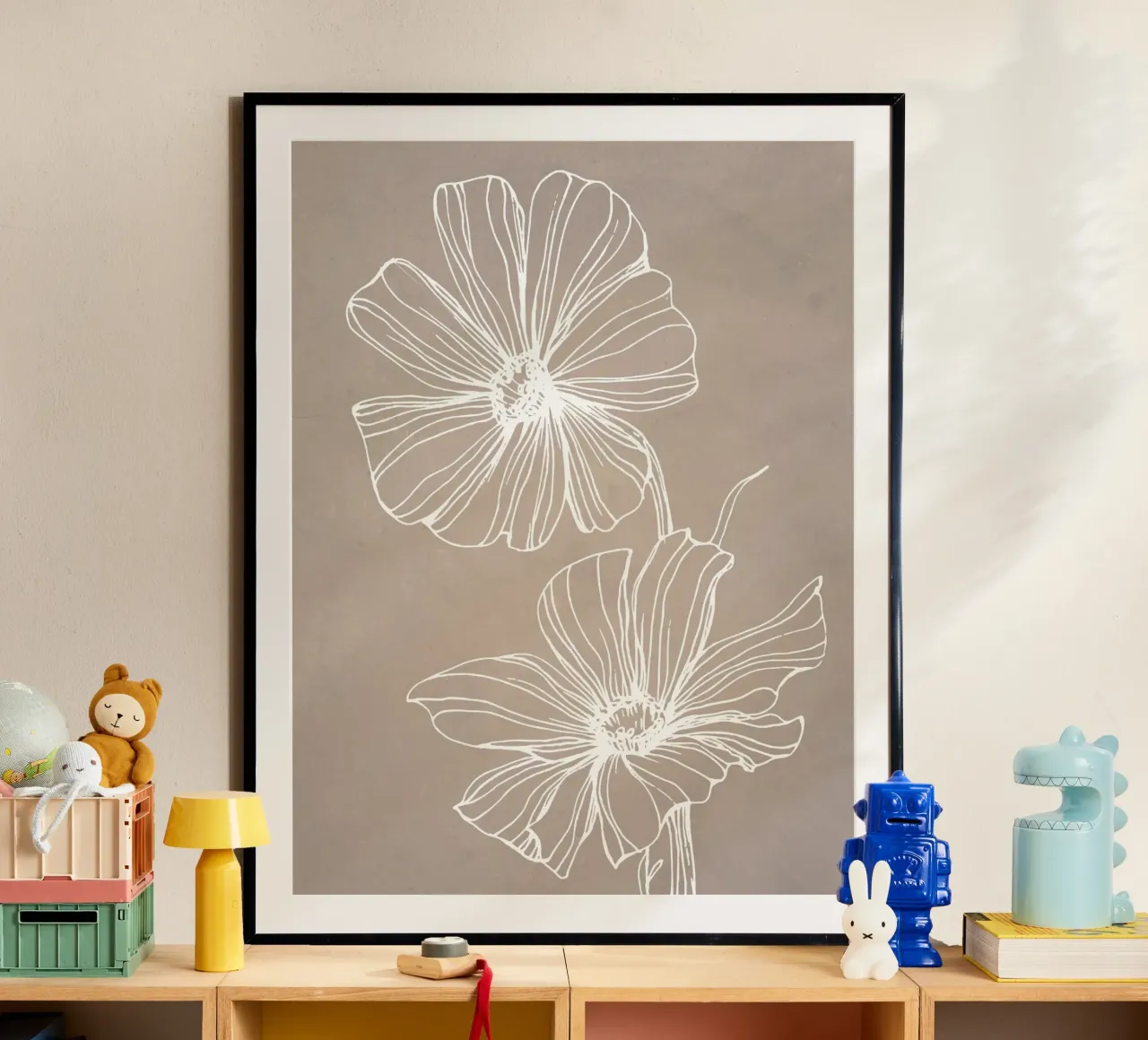 Piante in grigio poster da WijdevenPrints