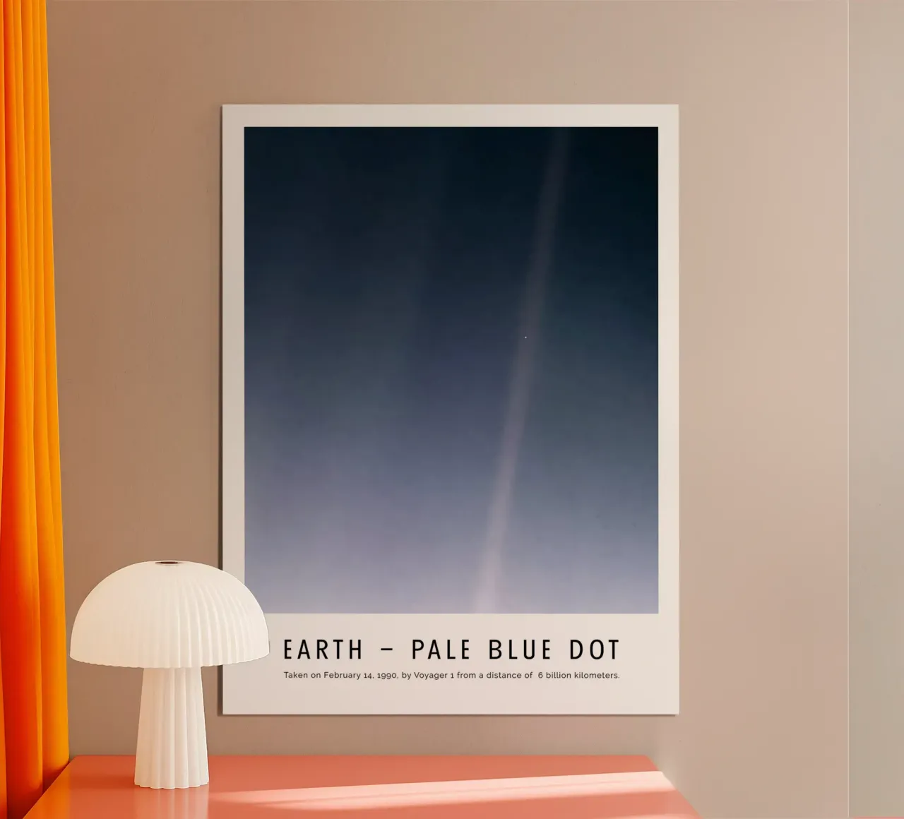 Terra - Punto blu pallido poster da mary shop