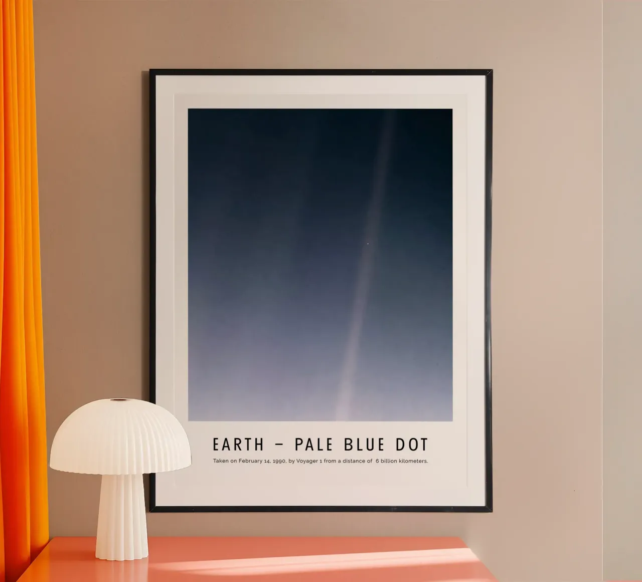 Terra - Punto blu pallido poster da mary shop