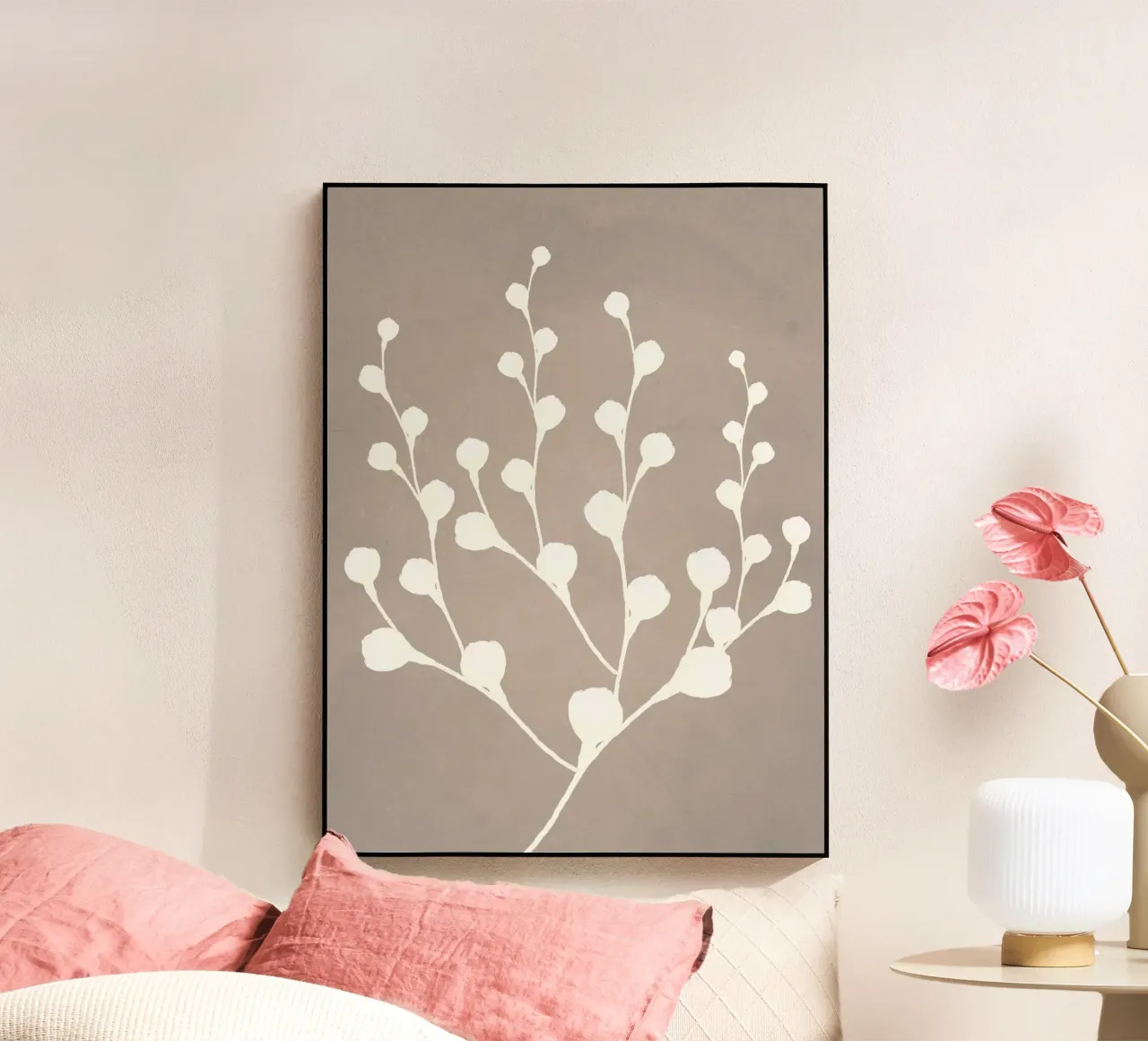 Grigio millenario plexiglass da WijdevenPrints