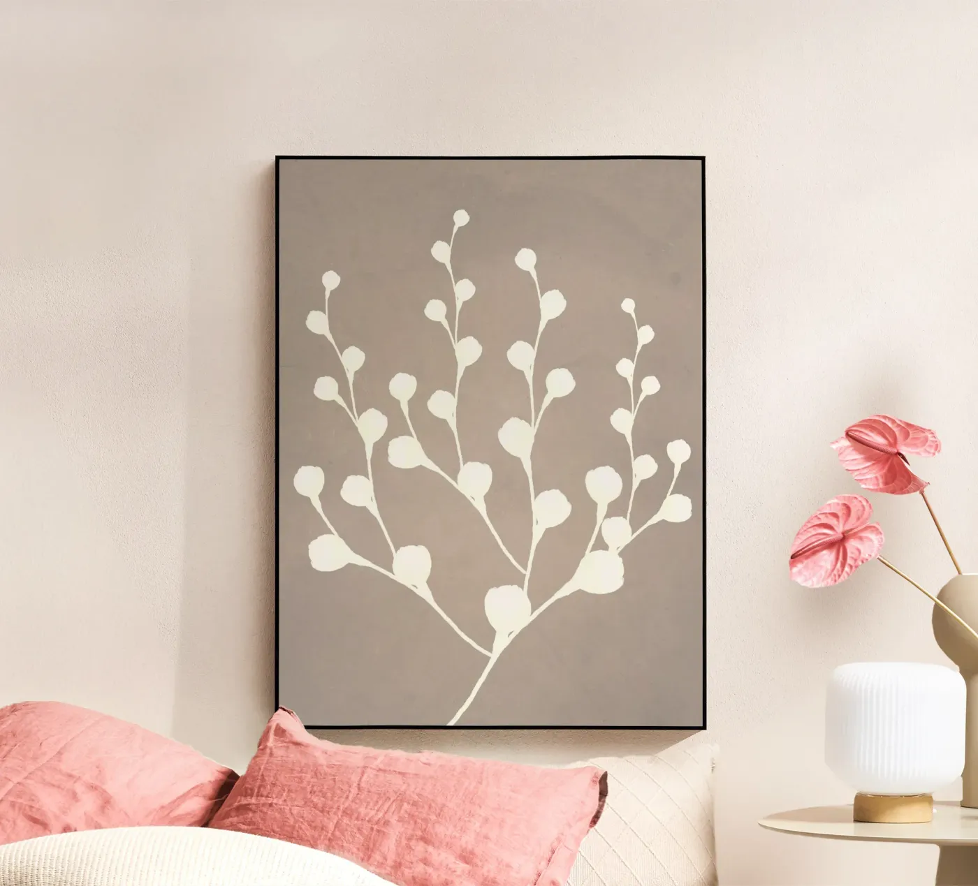 Millennial Grey Acryl-Glas von WijdevenPrints
