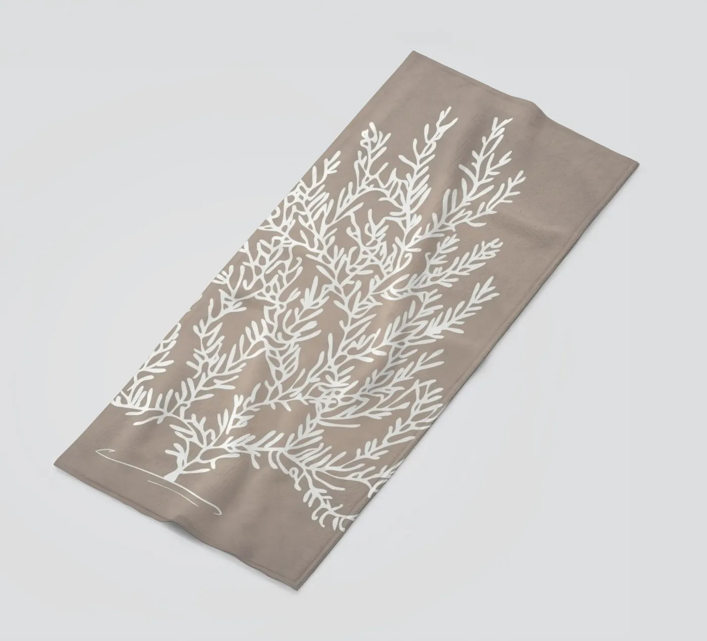 Grigio millenario telo mare da WijdevenPrints