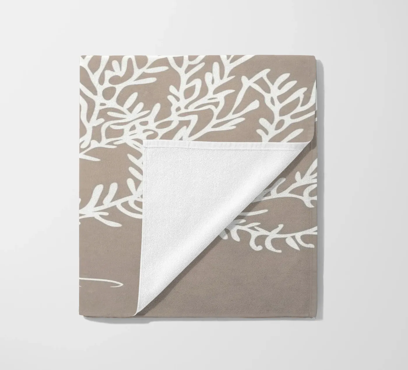 Grigio millenario telo mare da WijdevenPrints