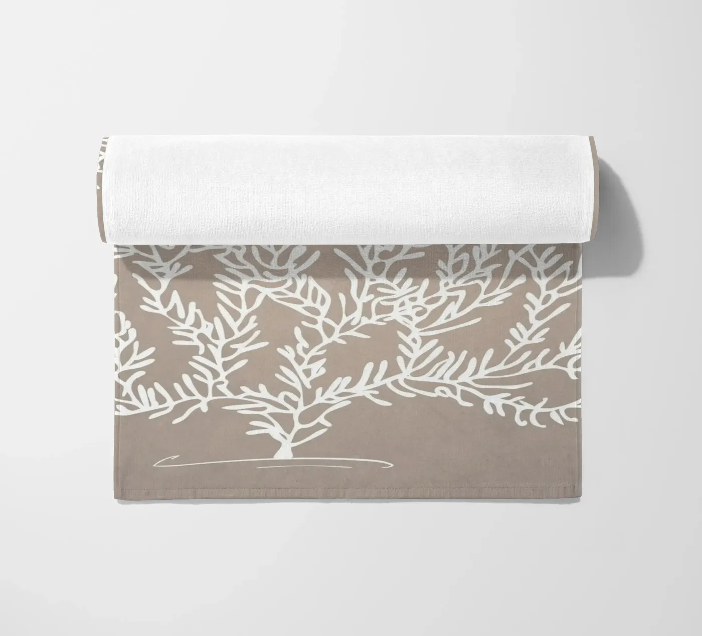 Grigio millenario telo mare da WijdevenPrints