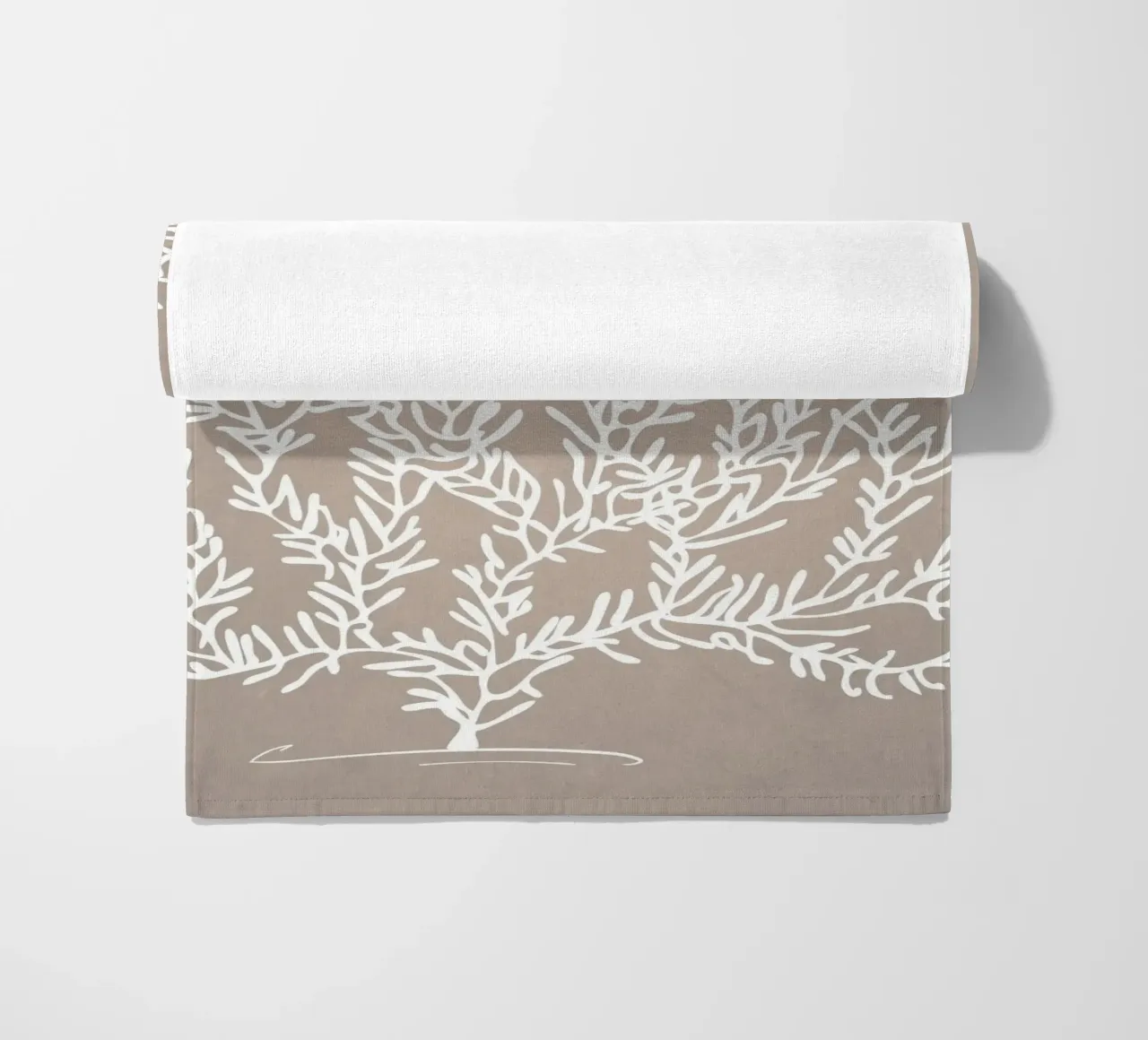 Grigio millenario telo mare da WijdevenPrints