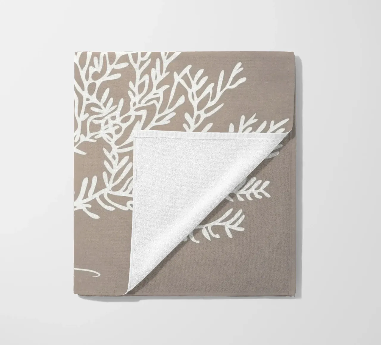 Grigio millenario telo mare da WijdevenPrints