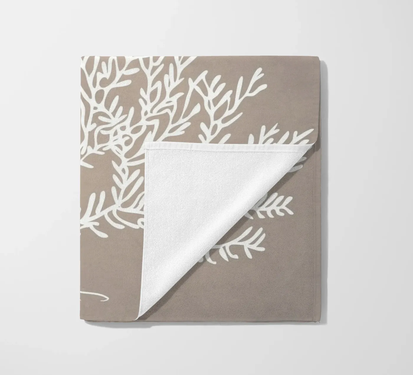 Grigio millenario telo mare da WijdevenPrints