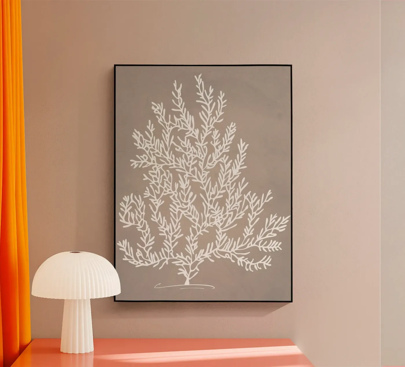 Grigio millenario plexiglass da WijdevenPrints