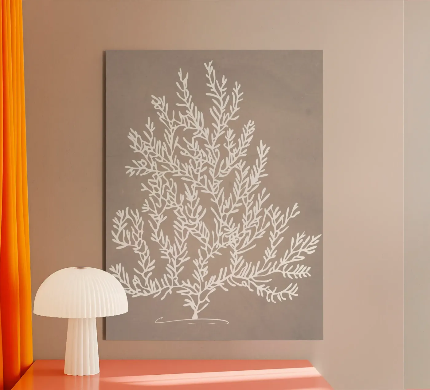 Millennial Grey pannello forex da WijdevenPrints