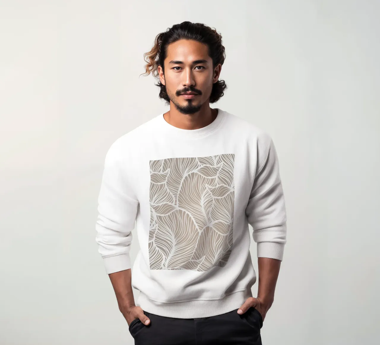 Grigio millenario felpa da WijdevenPrints