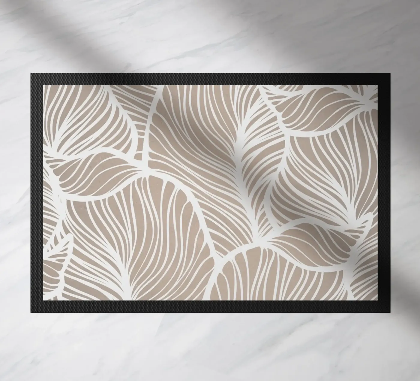 Millennial Grey doormat by WijdevenPrints