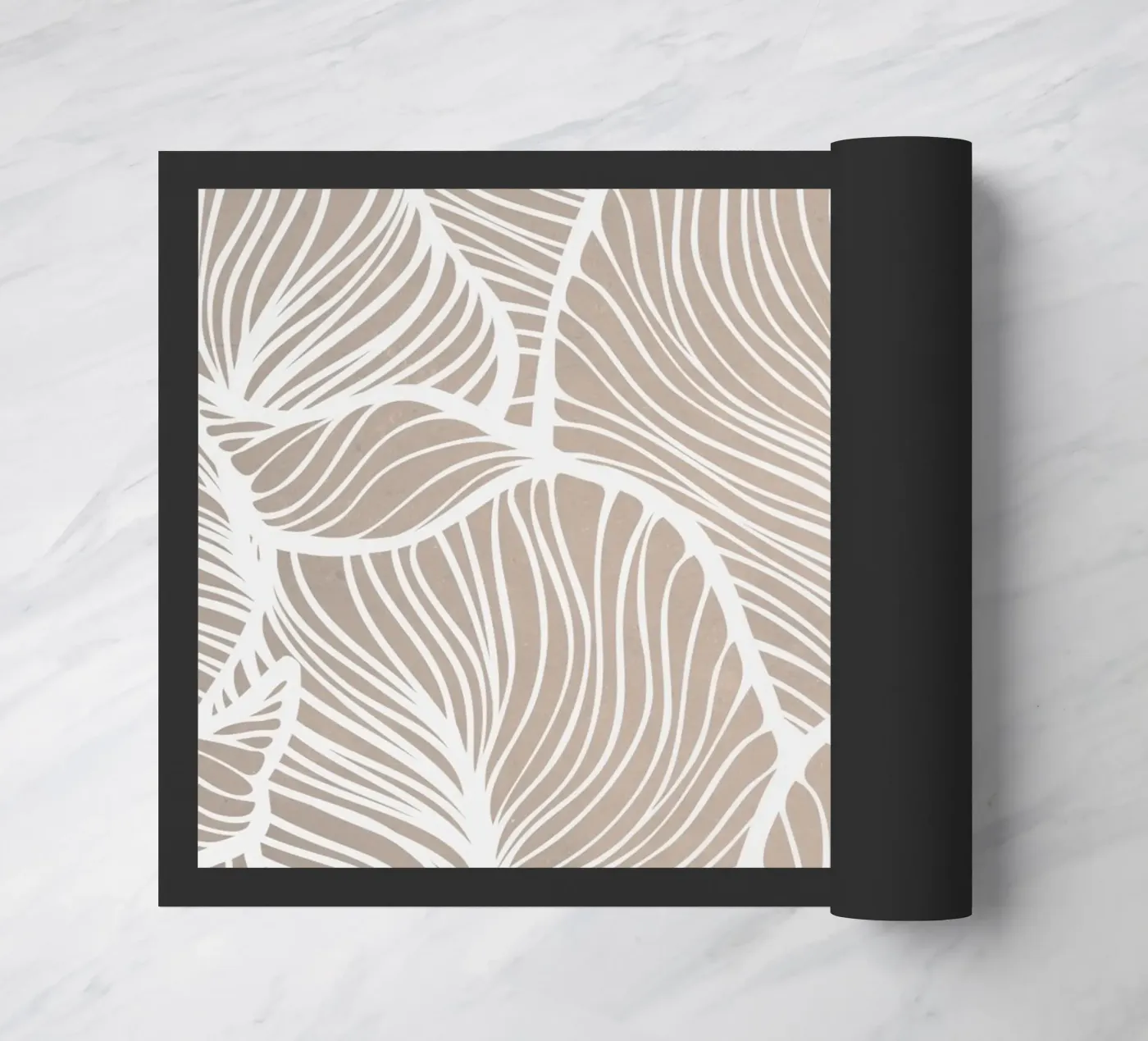 Millennial Grey doormat by WijdevenPrints