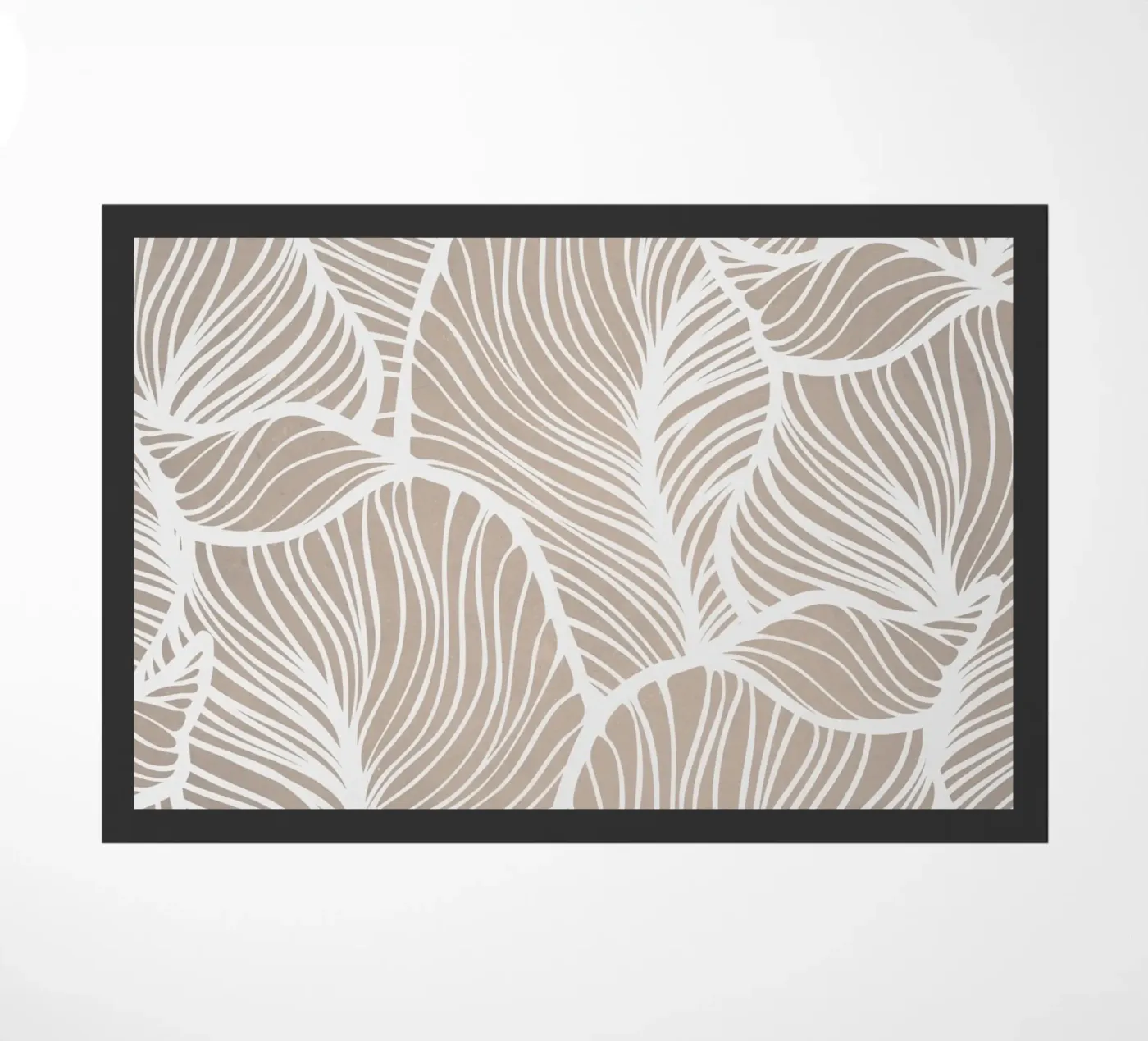 Millennial Grey doormat by WijdevenPrints