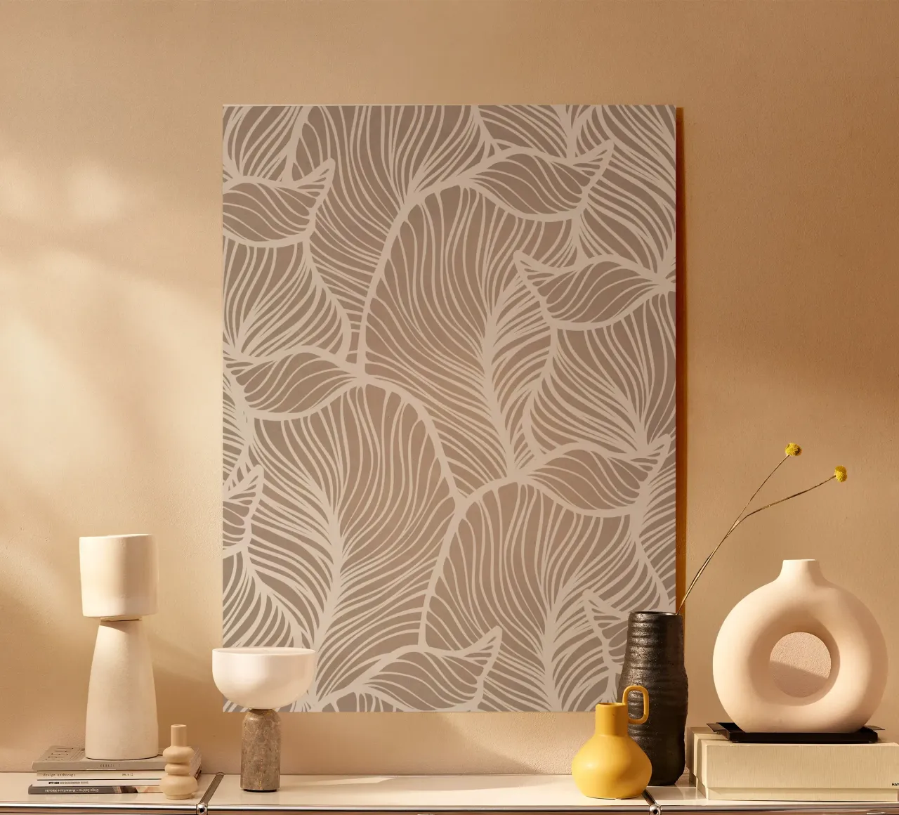 Grigio millenario plexiglass da WijdevenPrints