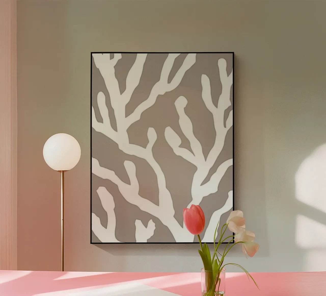 Millennial Grey plexiglass da WijdevenPrints