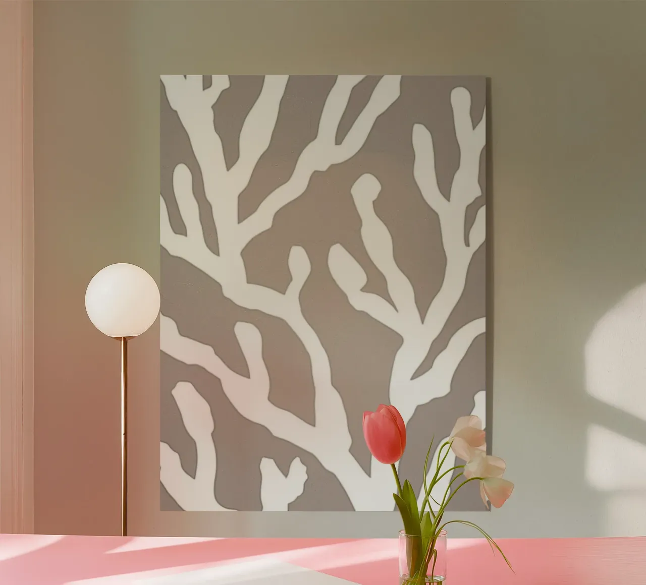 Millennial Grey plexiglass da WijdevenPrints