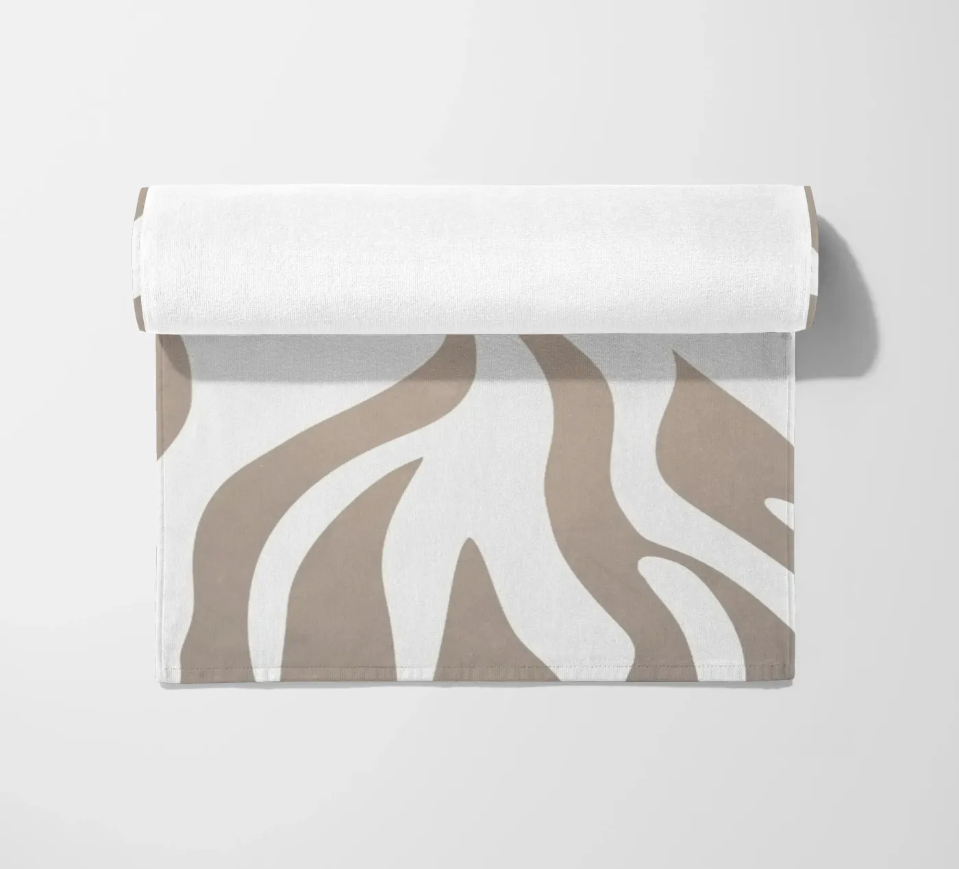 Grigio millenario telo mare da WijdevenPrints