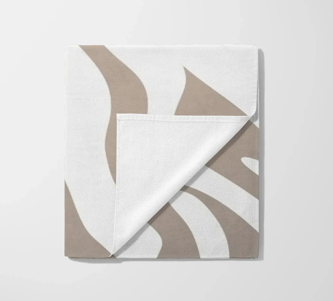 Grigio millenario telo mare da WijdevenPrints