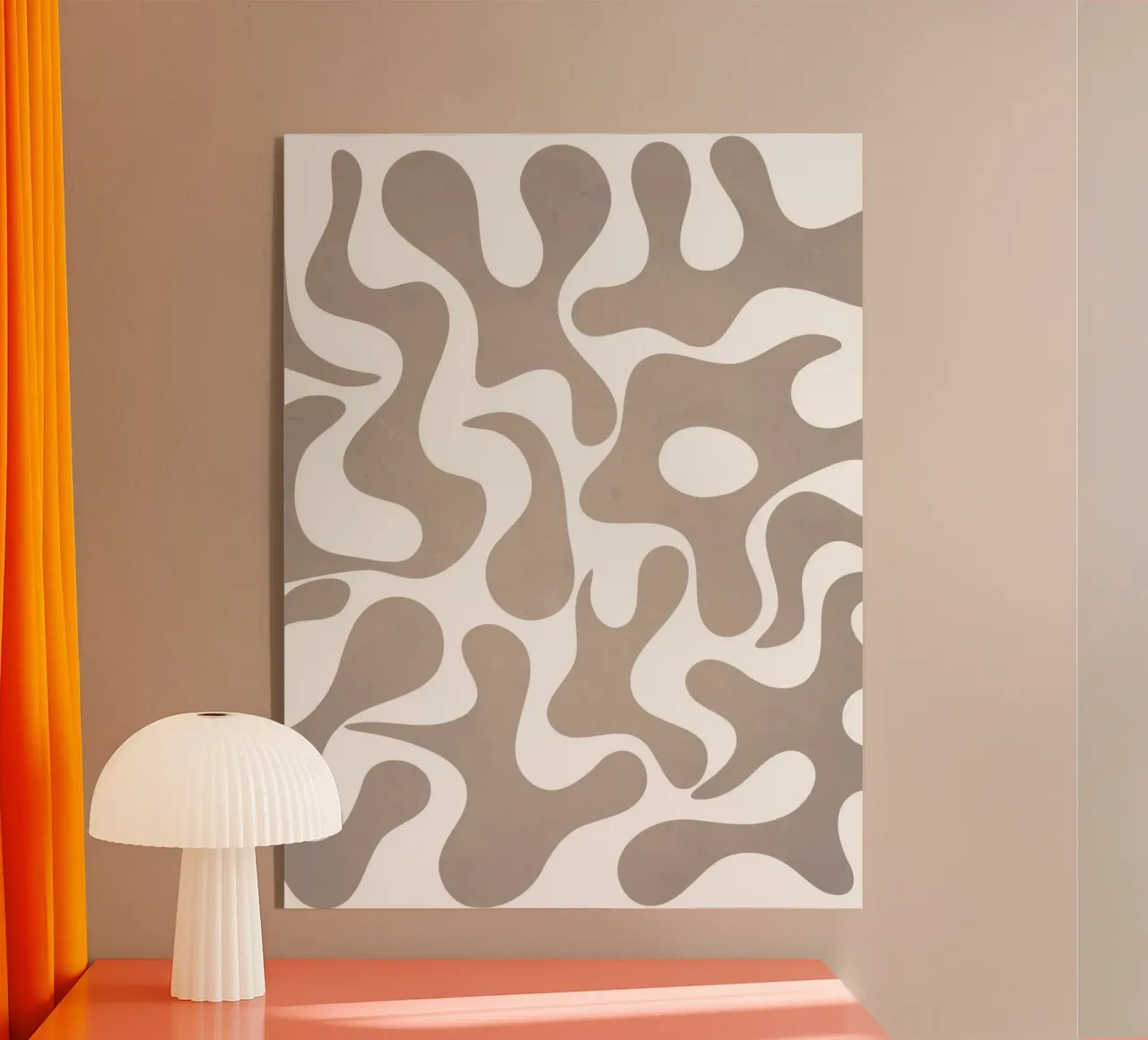 Grigio millenario plexiglass da WijdevenPrints