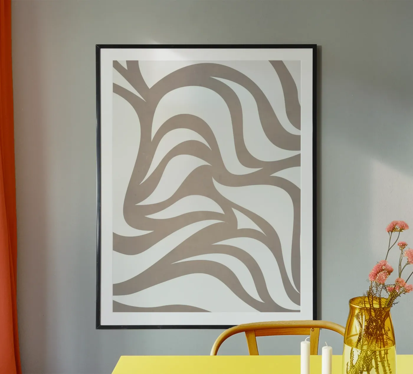 Millennial Grey poster by WijdevenPrints