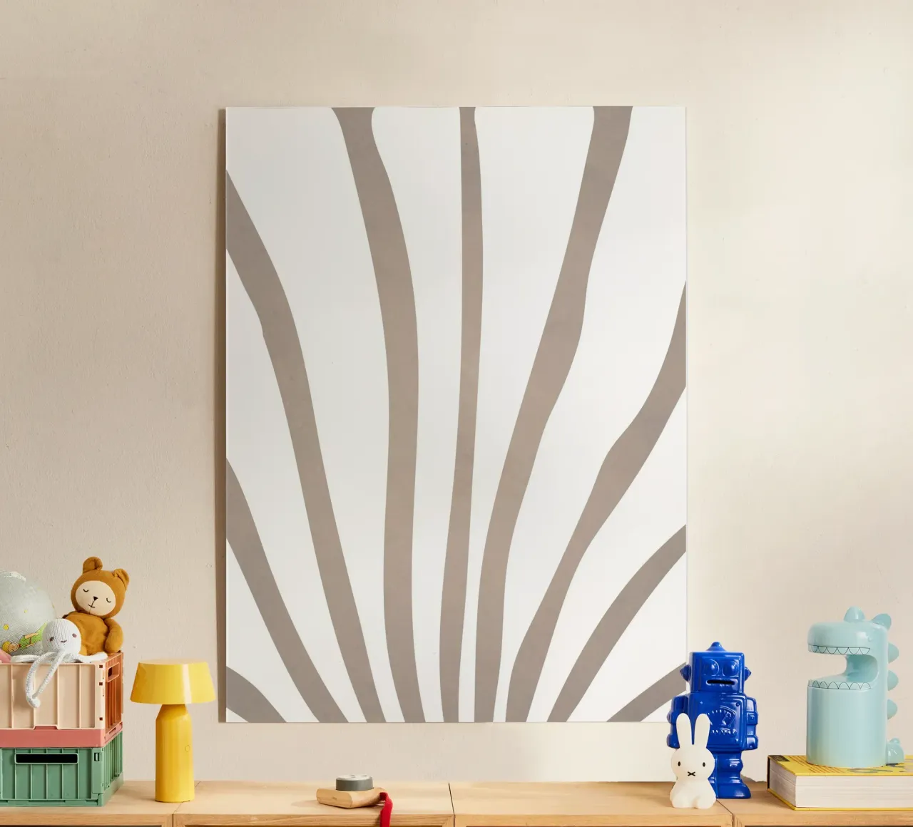 Grigio millenario plexiglass da WijdevenPrints