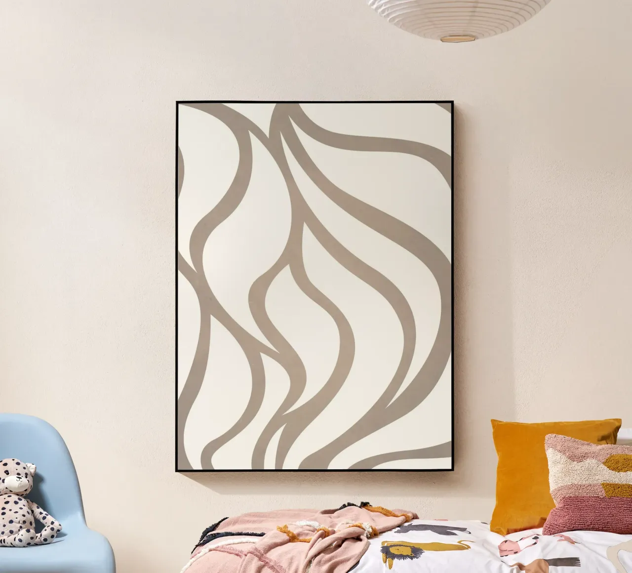 Grigio millenario plexiglass da WijdevenPrints