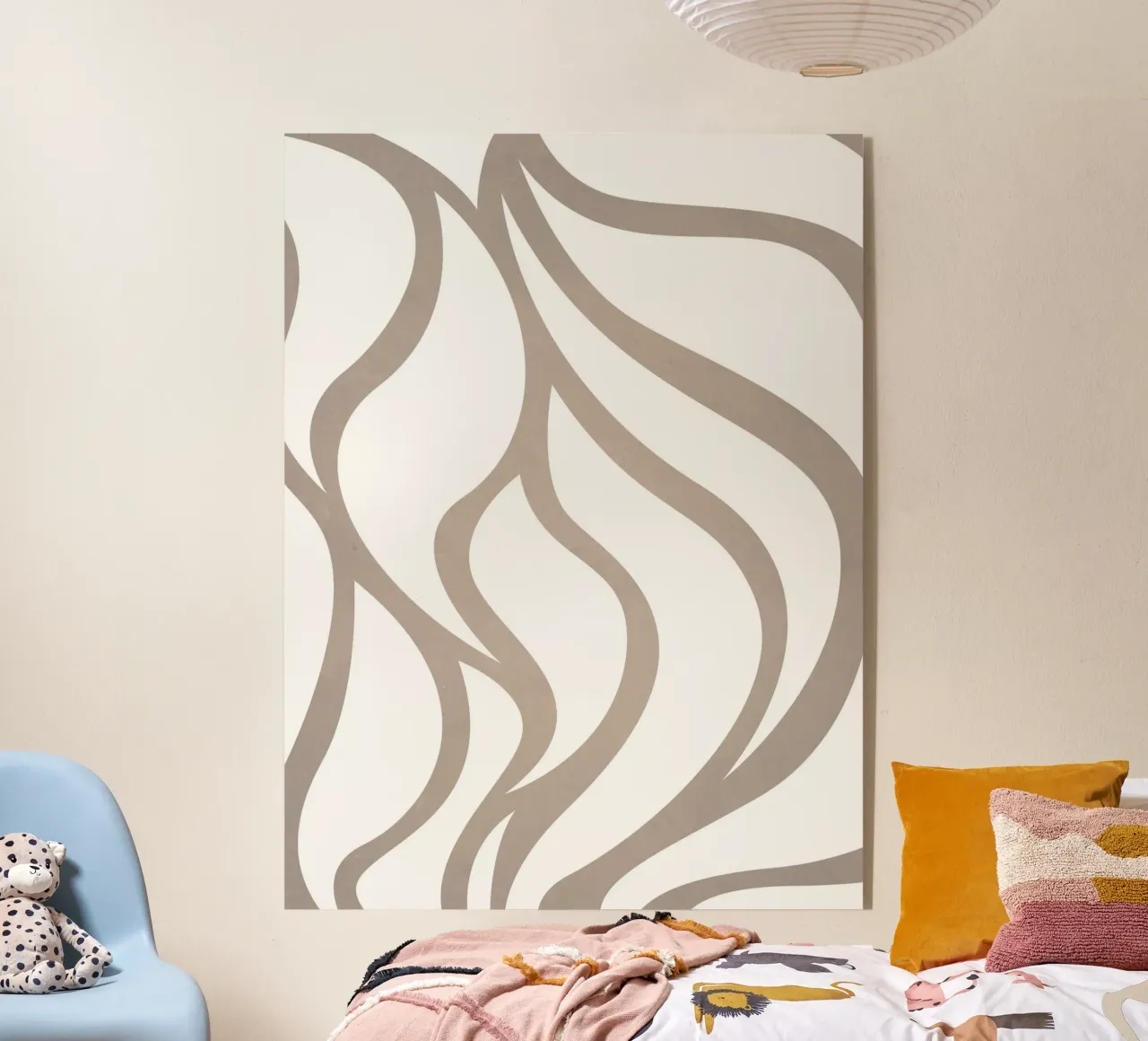 Grigio millenario plexiglass da WijdevenPrints