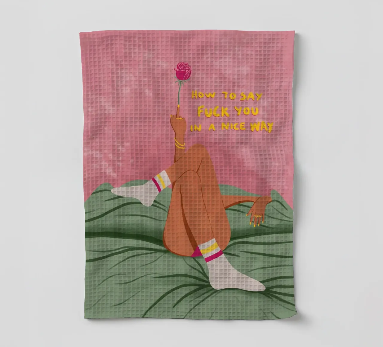 how to say f*uck you in a nice way canovaccio da cucina da Illustration Raissa Oltmanns